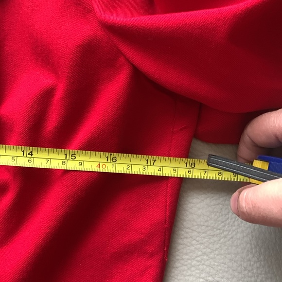 ST-JOHN SPORT red blazer size small - Picture 10 of 15